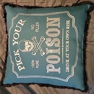 Decorative Halloween Pillow with bling